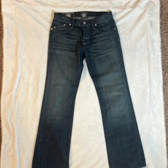 Women’s Rock & Republic Boot Cut Blue Jeans Premium Denim Size 32x32 - Picture 1 of 13